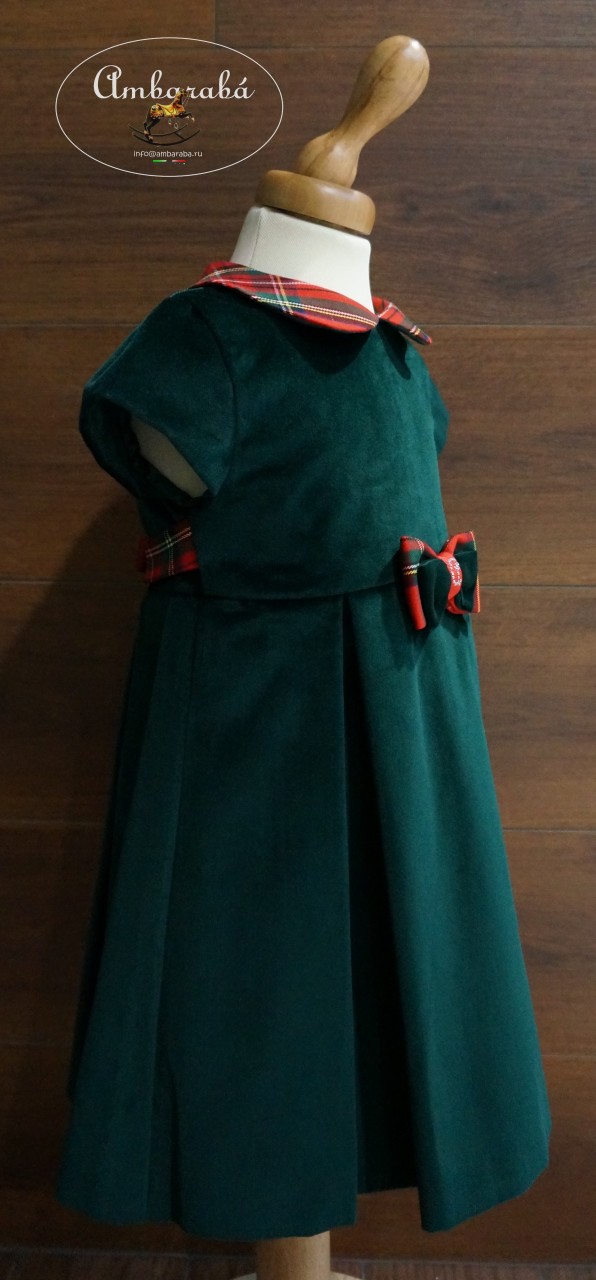 зеленое платье +для девочки